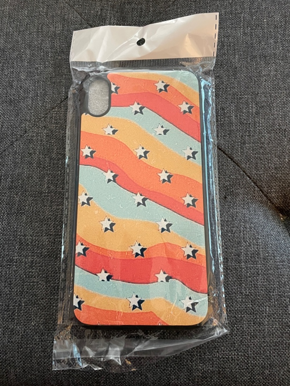Custom Designed Retro Star Wave iPhone XR Phone Case NEW
